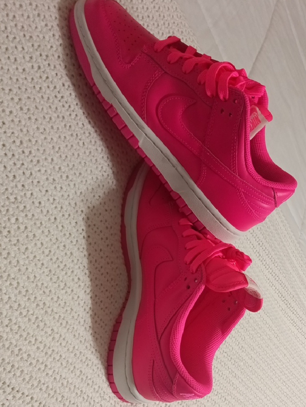 Nike Women’s Neon Pink Low-Top Sneakers